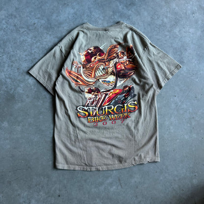 Y2K Sturgis 2007 Bike Week Warthog Tee