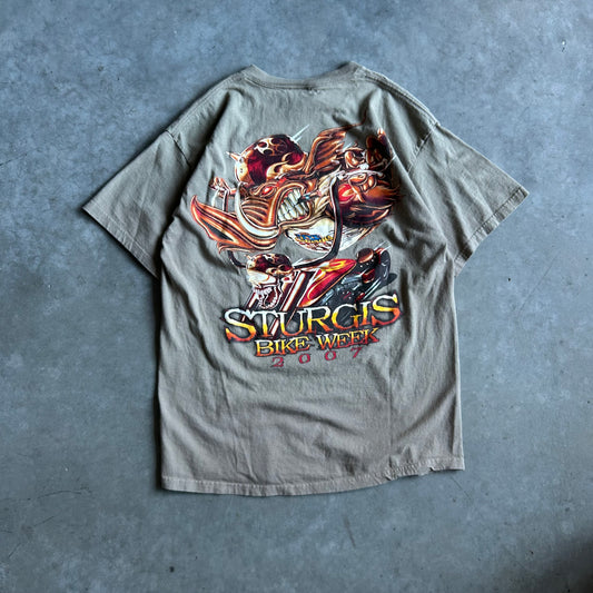Y2K Sturgis 2007 Bike Week Warthog Tee