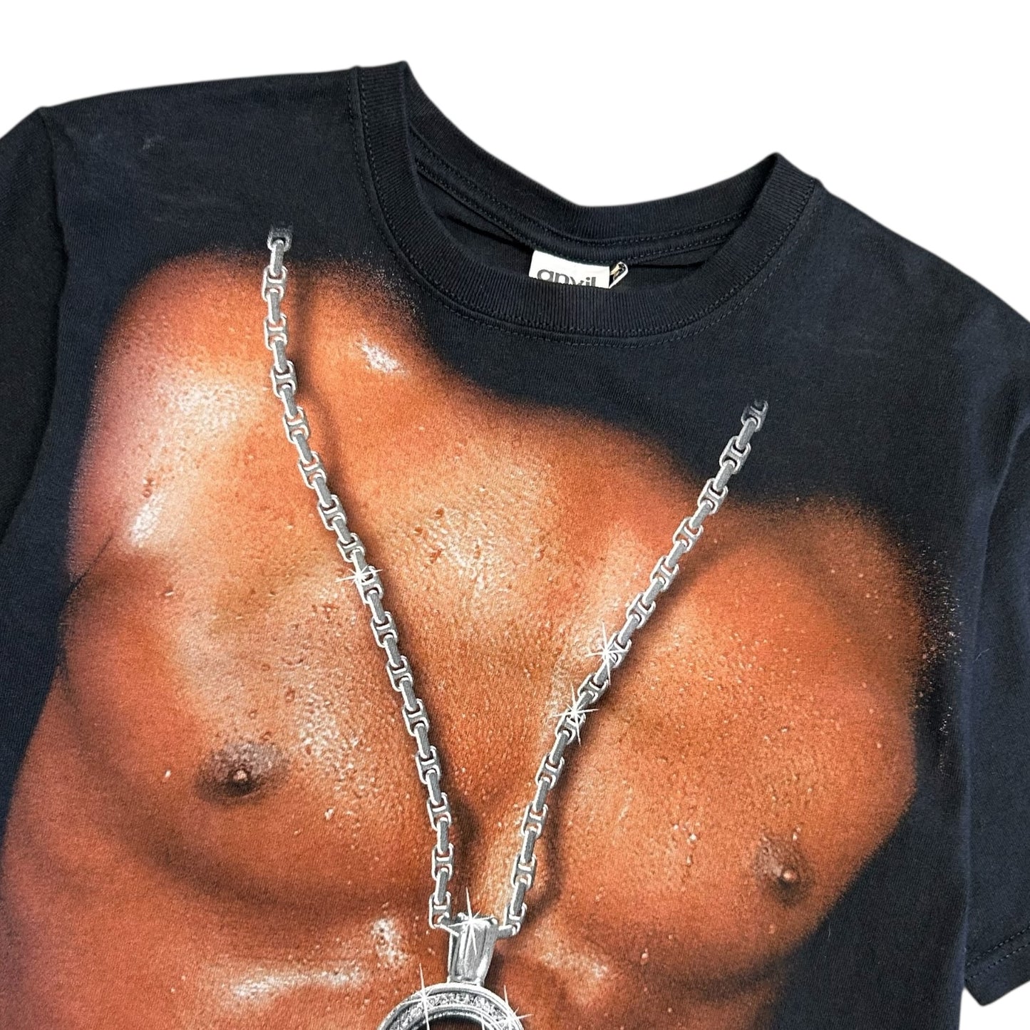 Vintage Usher Full Torso & Chain Print Tee