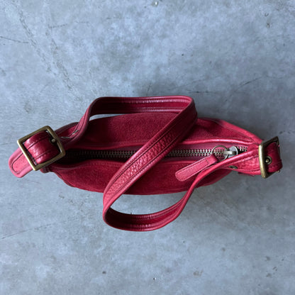 Rare 2006 Coach Red Janice Rough Out