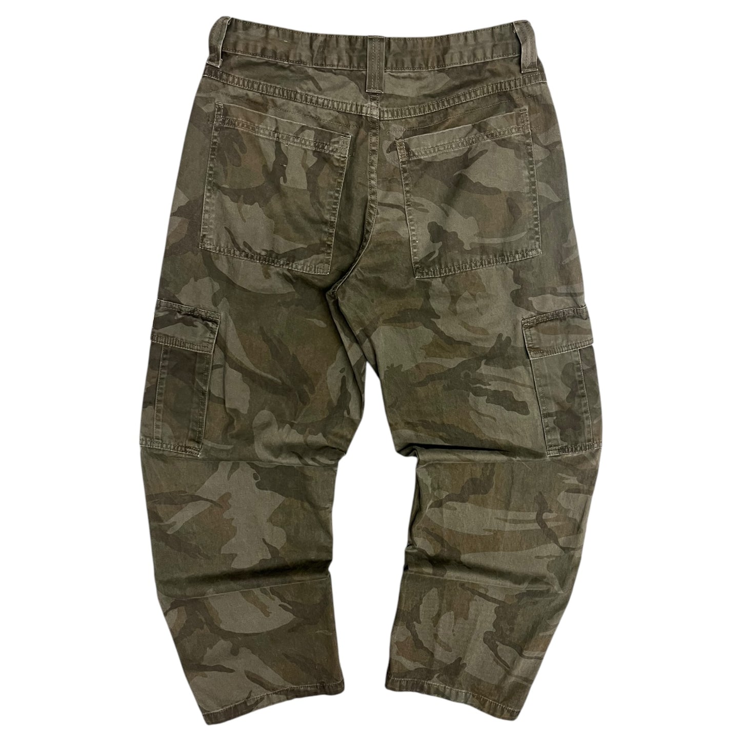 Y2K Wrangler Woodland Camo Cargo Pants