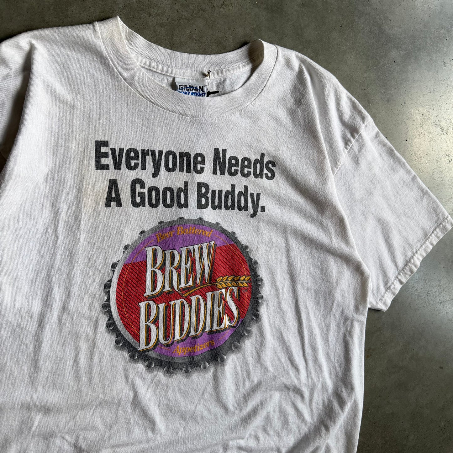 Vintage Brew Buddies “Everyone Needs A Good Buddy” Beer Tee