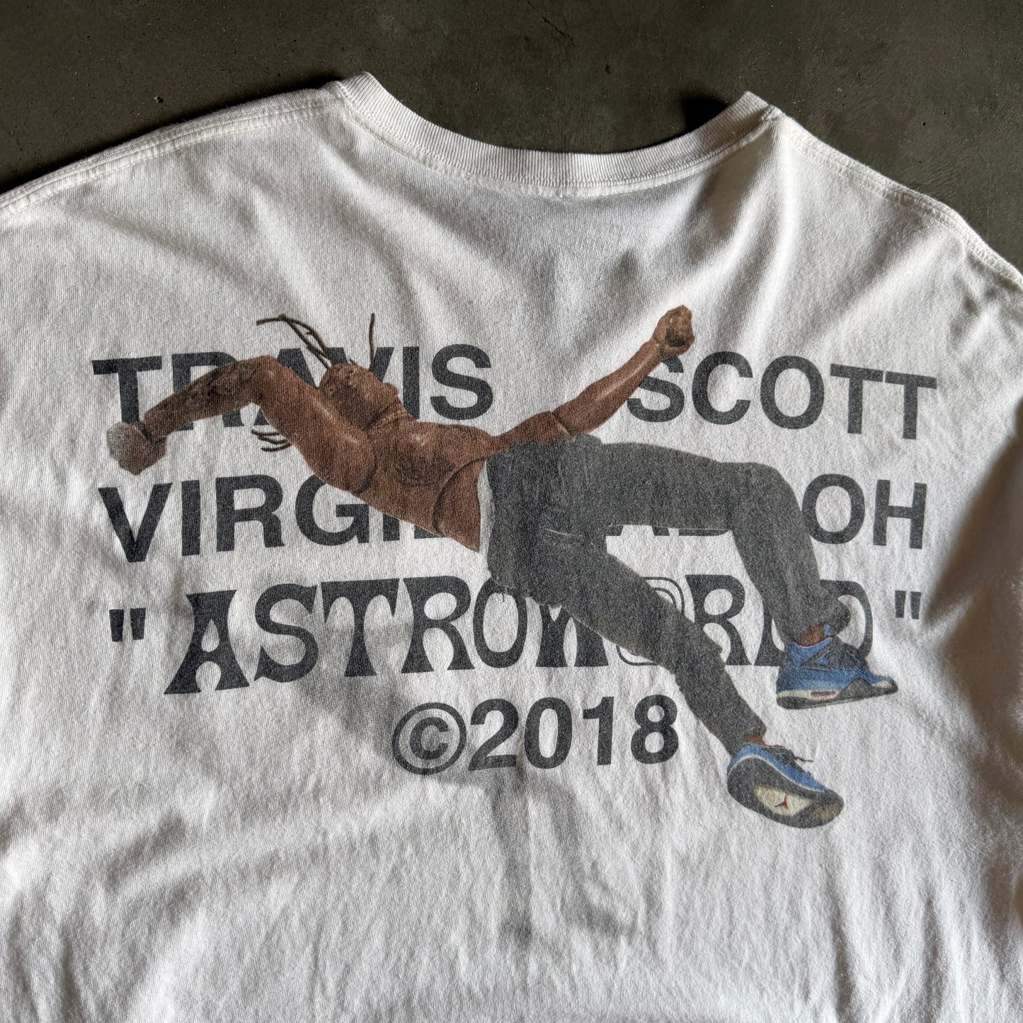 Travis Scott x Virgil Abloh Astroworld Pocket T Shirt