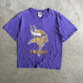 Vintage Lee Minnesota Vikings Football Texture Tee