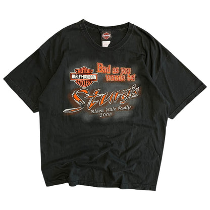 Y2K Harley Davidson “Bad As You Wanna Be” Strugis Tee