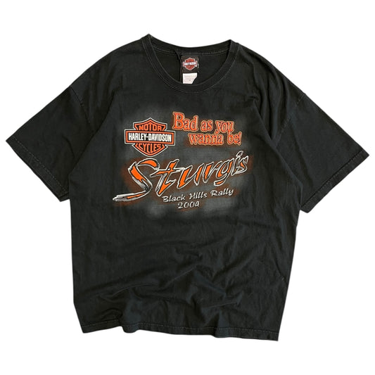 Y2K Harley Davidson “Bad As You Wanna Be” Strugis Tee
