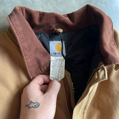 Vintage Carhartt C003 BRN Insulated Optional Hood Jacket