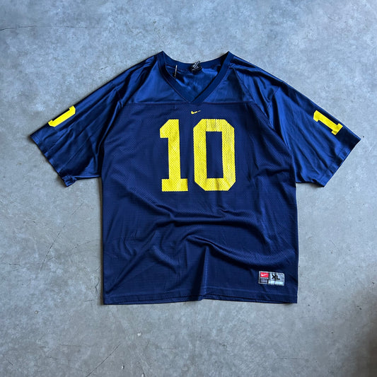 Vintage Team Nike Navy #10 Football Jersey