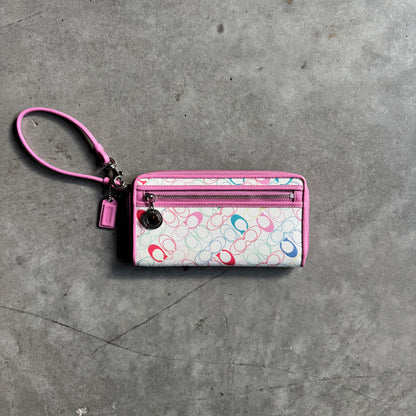 Coach Y2K Multicolor Wristlet