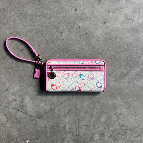 Coach Y2K Multicolor Wristlet