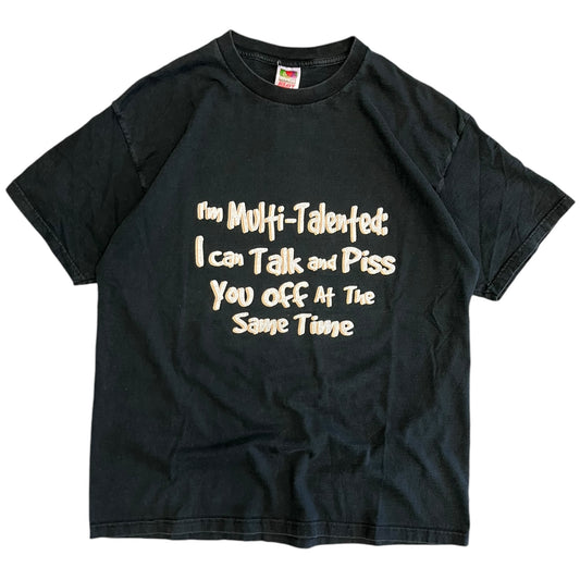 Vintage Multi Talented Text T Shirt