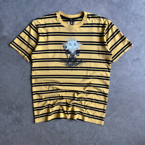Bladee Drain Gang 2022 Stripe Bumblebee T Shirt