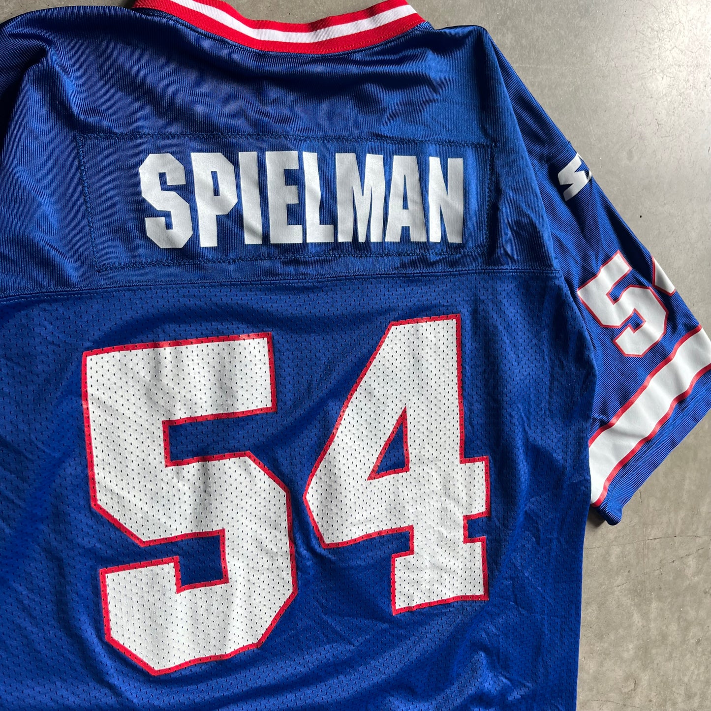 Vintage Starter Chris Spielman Buffalo Bills #54 Jersey