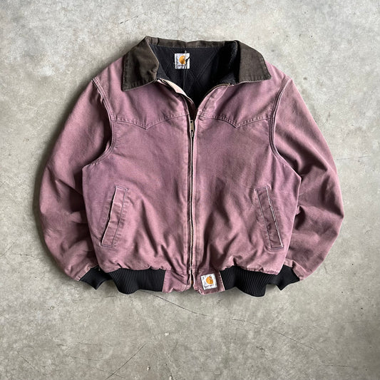 Carhartt ‘JQ2135’ Damson Rum Purple Santa Fe Jacket