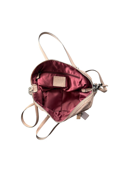 Coach Distressed Chelsea Jaden Bag In Beige