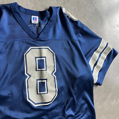 Vintage Russell NFL Troy Aikman Cowboys #8 Jersey