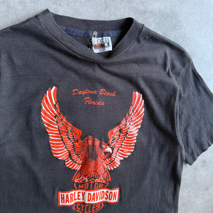 70s Hanes Daytona Beach Bike Week Harley Davidson Florida Tee
