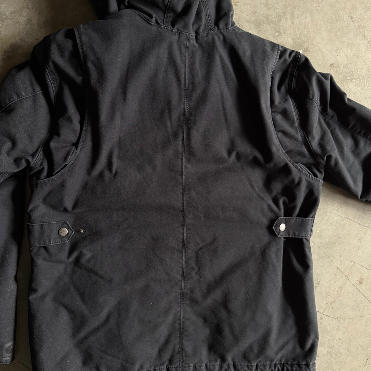 Carhartt ‘102246 001’ Black Hooded Jacket