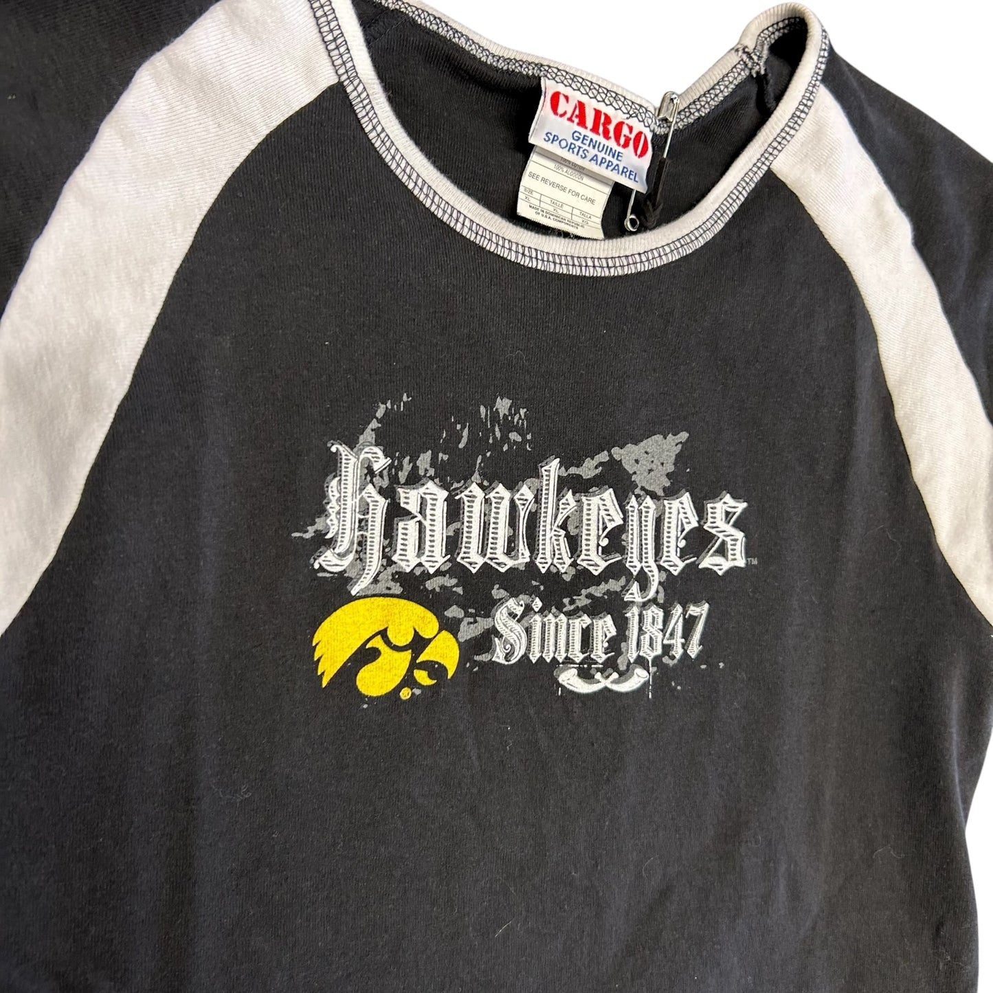 Y2K Iowa Hawkeyes Sparkly Women’s Tee
