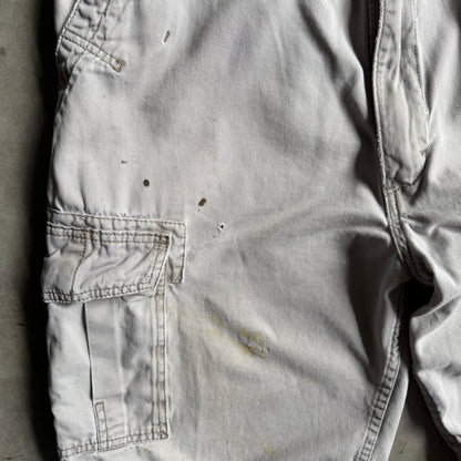 Y2K Levi’s Grey Distressed Utility Cargo Shorts