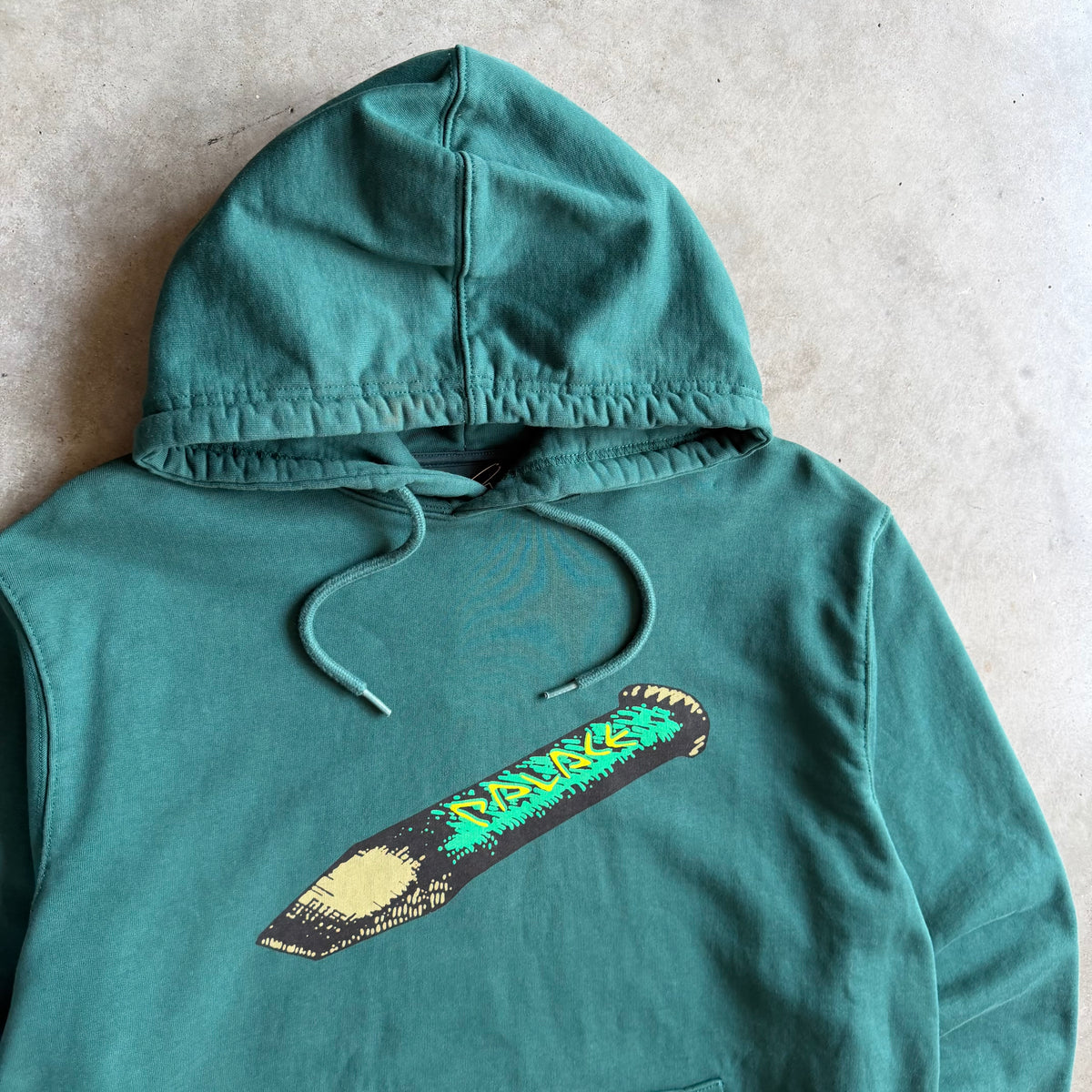 Palace FW19 “Chizzle Up” Hoodie - Green