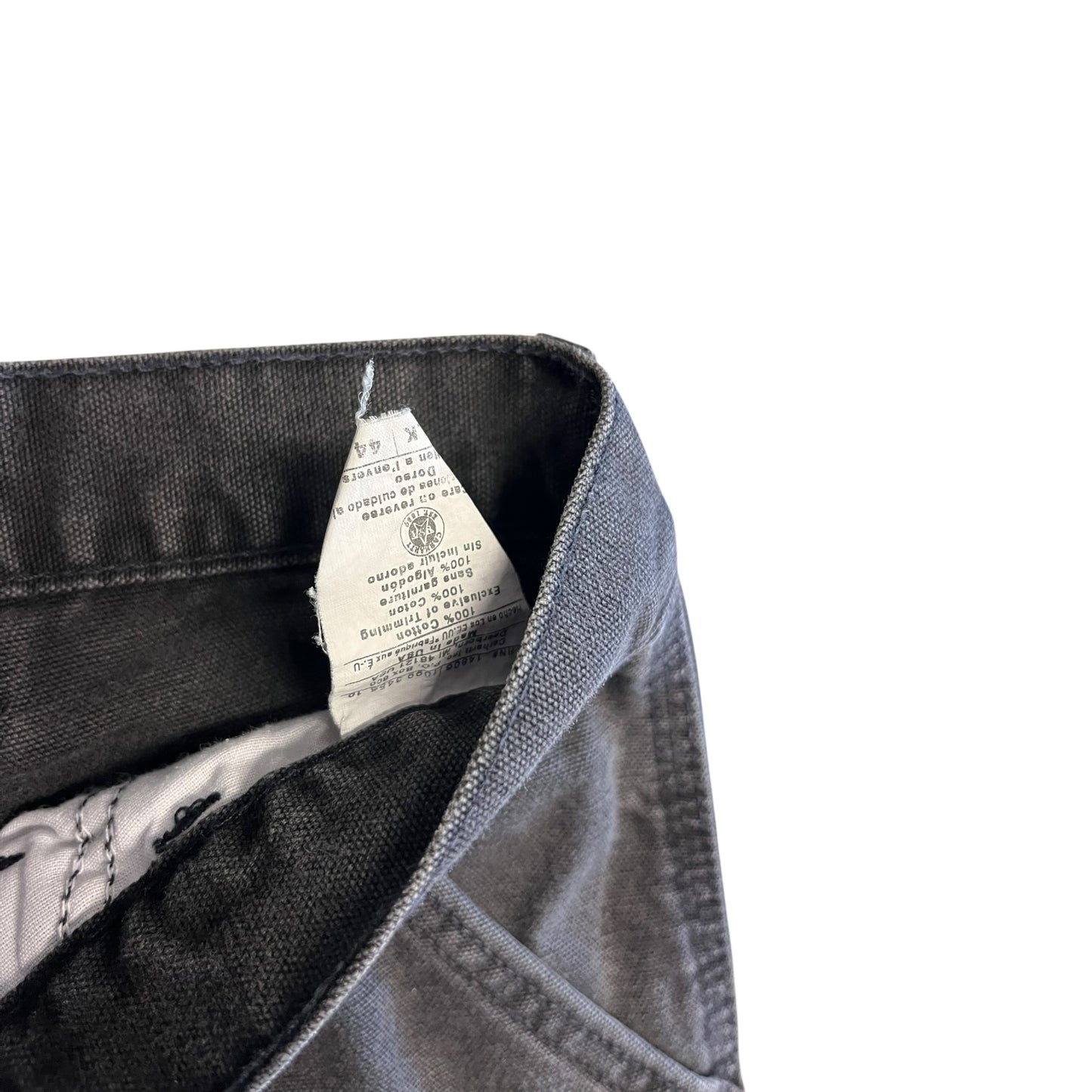 Vintage Carhartt B25 BLK Black Jean Shorts