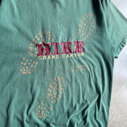 Y2K Hike Grand Canyon Boot Print  Embroidered Tee