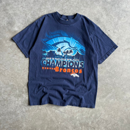 Vintage NFL Superbowl XXXIII Denver Broncos Champions Tee