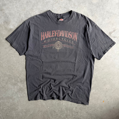 Vintage Harley Davidson Worldwide Tradition Faded T Shirt