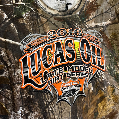Y2K Lucas Oil Dirt Series Camo Tee