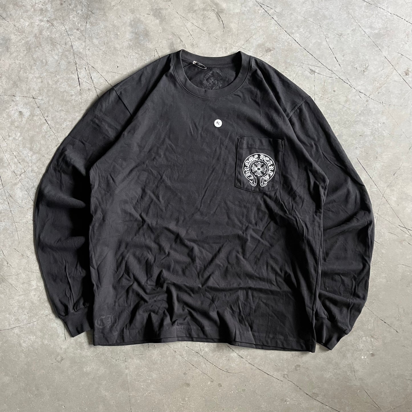 Chrome Hearts Miami Horseshoe Longsleeve T Shirt - XL