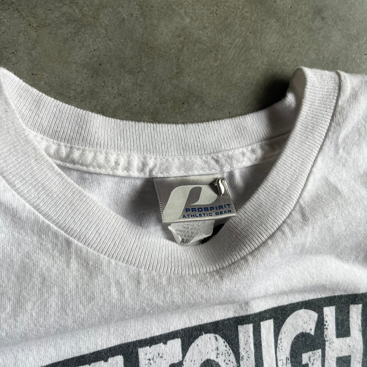 Y2K Pro Spirit Get Tough Or Go Home Baseball Tee