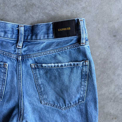 Y2K Women’s Express Flared Blue Jeans