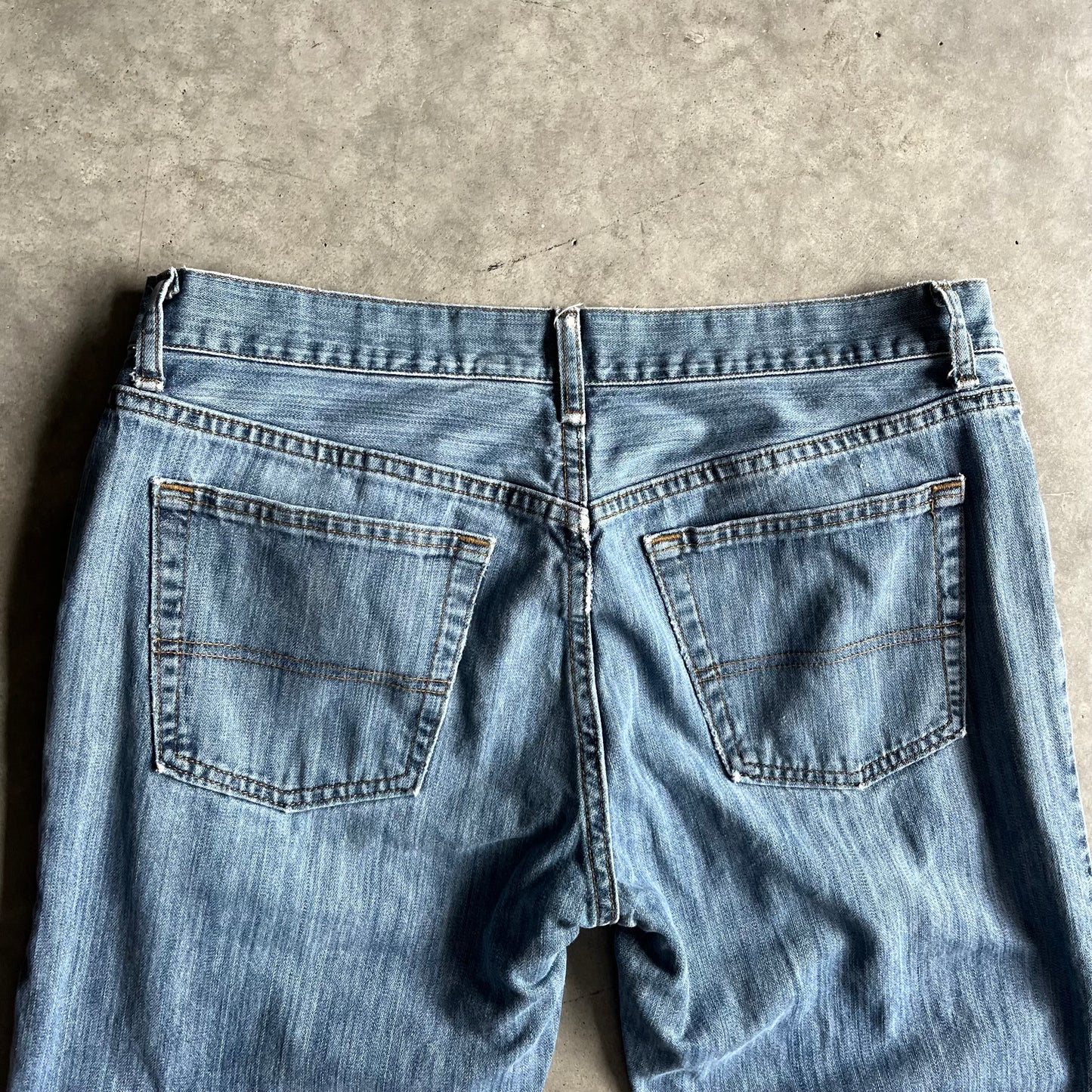 Y2K Urban Pipeline Relaxed Slub Jeans