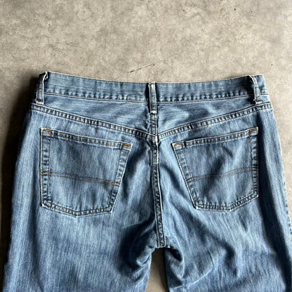 Y2K Urban Pipeline Relaxed Slub Jeans