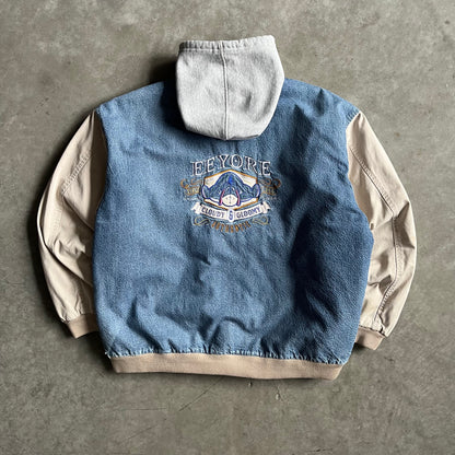 Vintage Eeyore The Donkey Double Layers Jacket