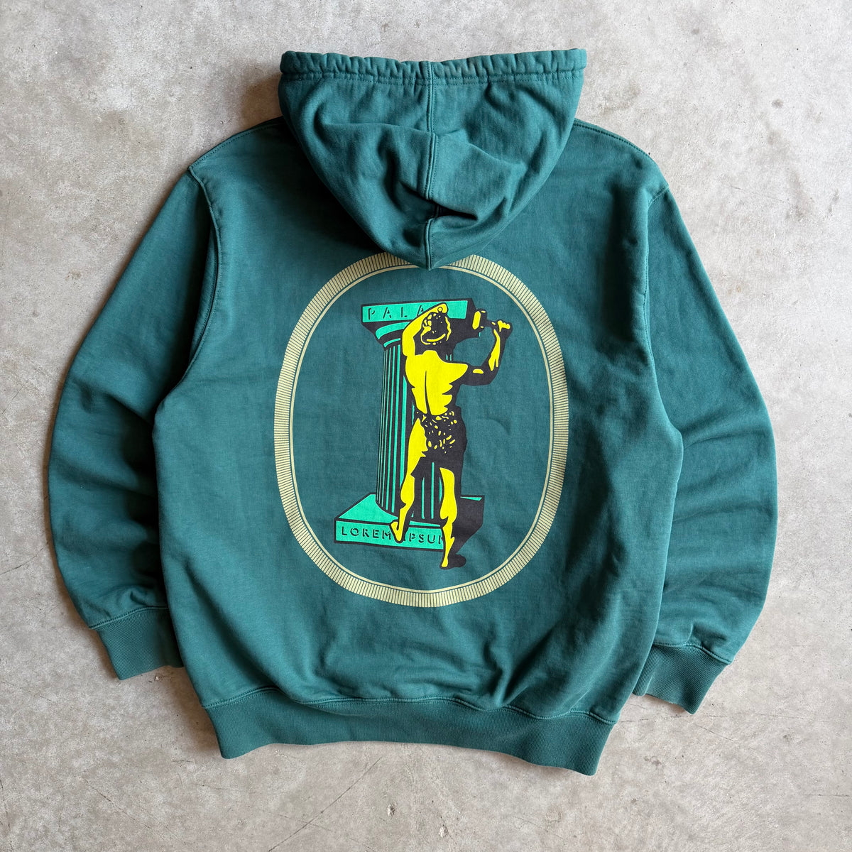 Palace FW19 “Chizzle Up” Hoodie - Green