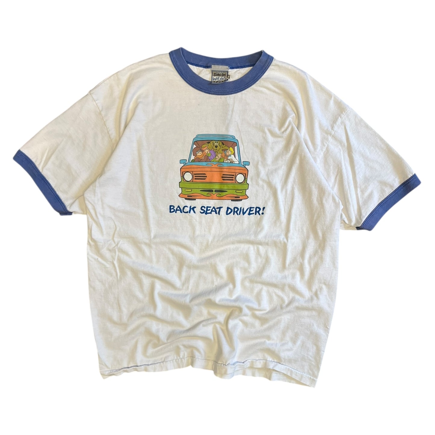 Vintage Scooby-Doo “Back Seat Driver!” Ringer Tee