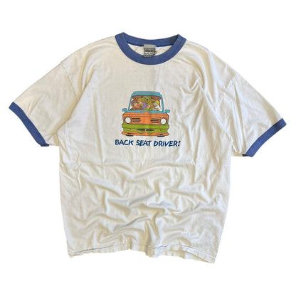 Vintage Scooby-Doo “Back Seat Driver!” Ringer Tee