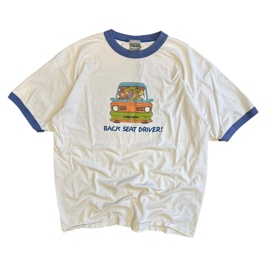 Vintage Scooby-Doo “Back Seat Driver!” Ringer Tee