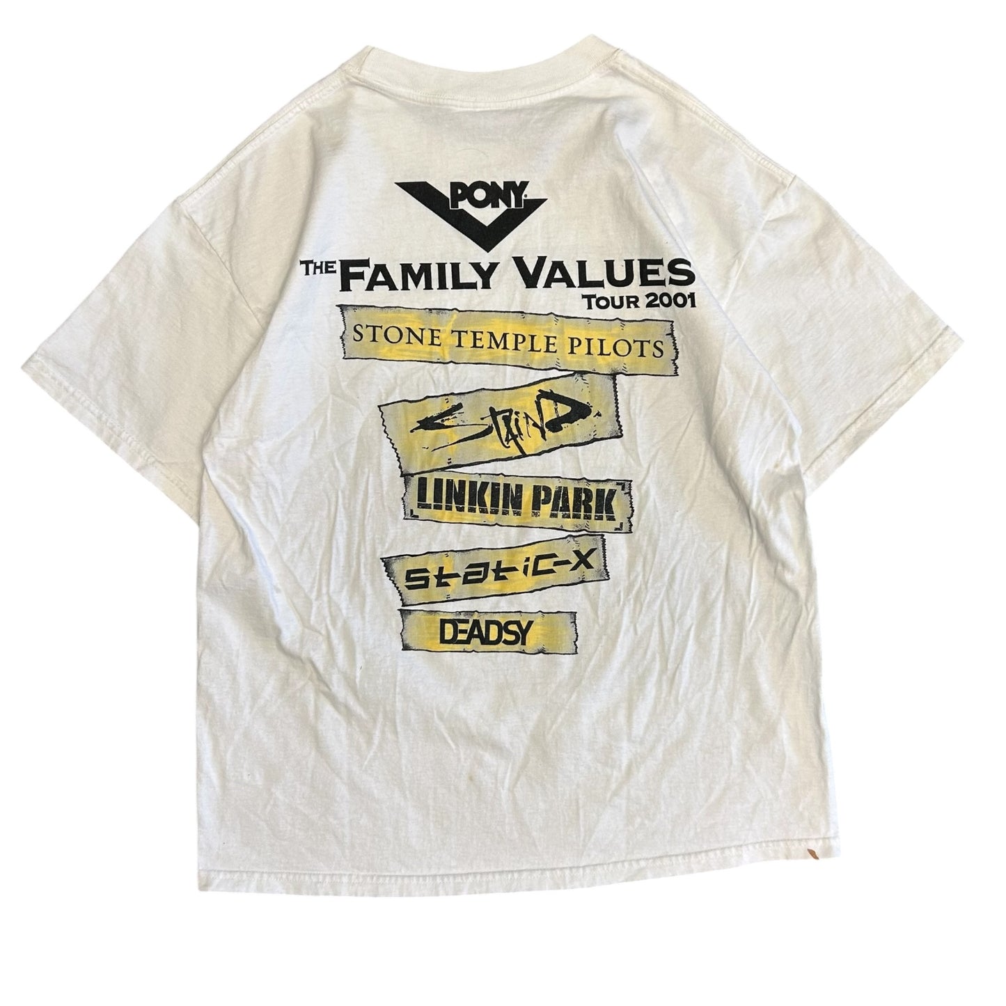 Vintage Family Values 2001 Family Portrait T Shirt