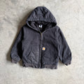 Carhartt Youth Black Hooded Active Jacket