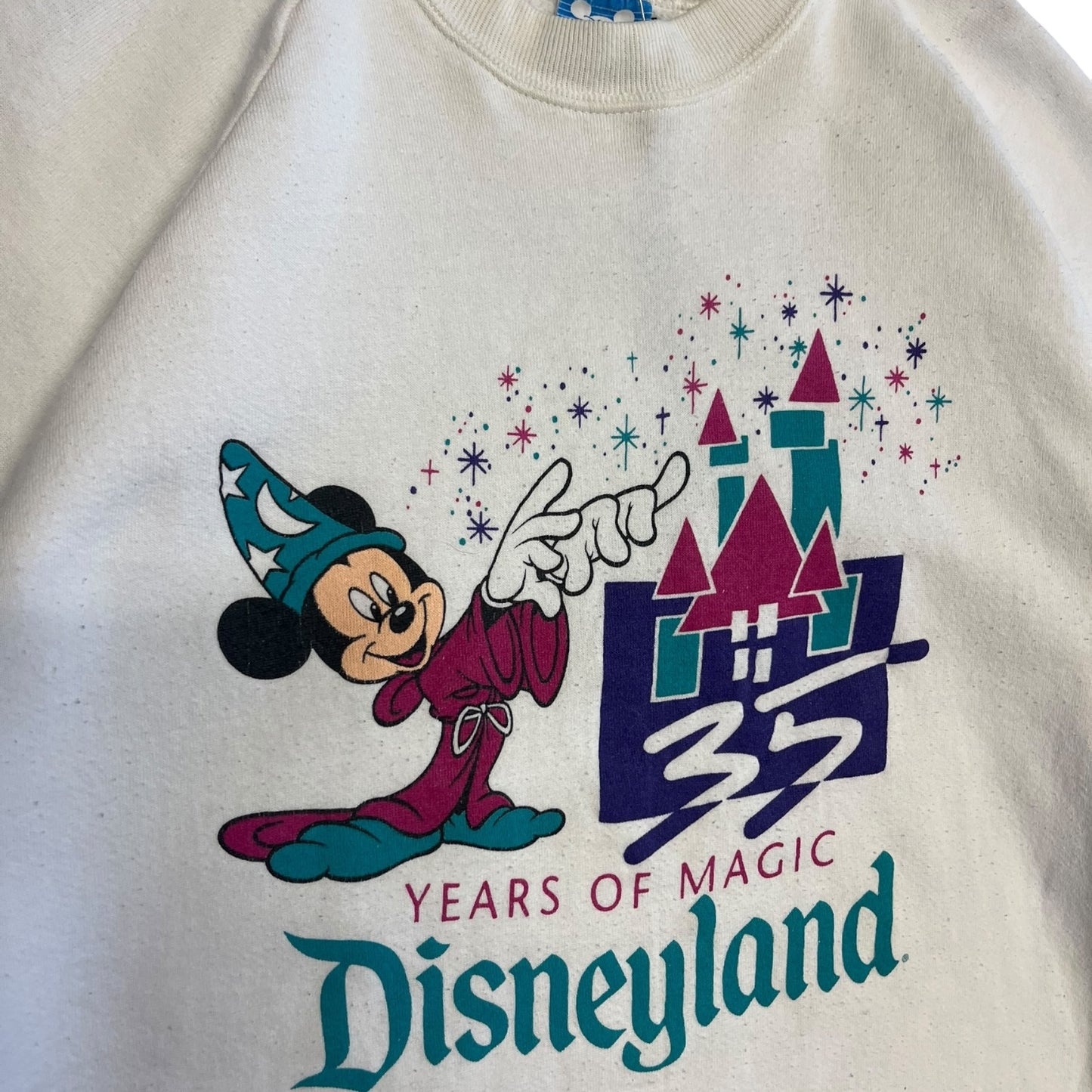Vintage 35 Years Of Magic Disneyland Sweatshirt