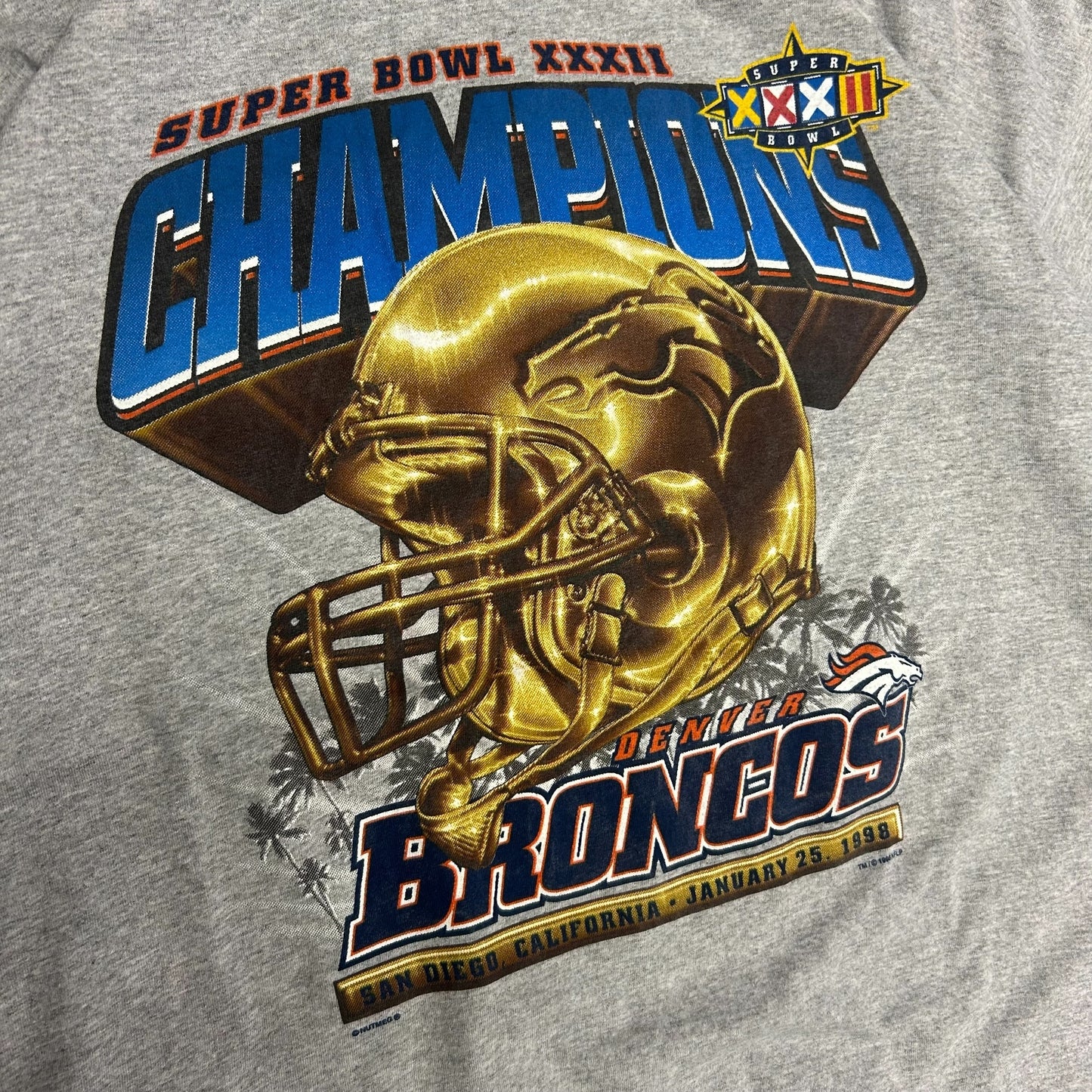 Vintage 1998 Broncos Super Bowl Champions Tee