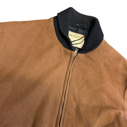 Vintage Airman The Tailored Look Wool Bomber Jacket