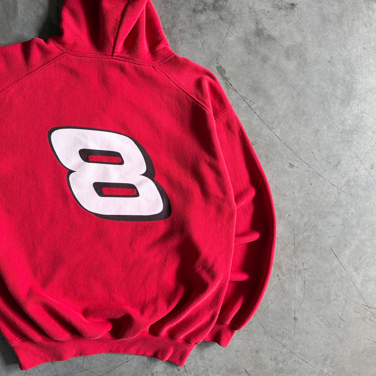 Y2K NASCAR Dale Earnhardt Jr #8 Red Hoodie