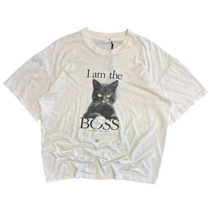Vintage I’m The Boss Cat Tee