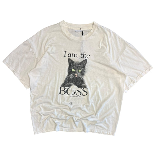 Vintage I’m The Boss Cat Tee
