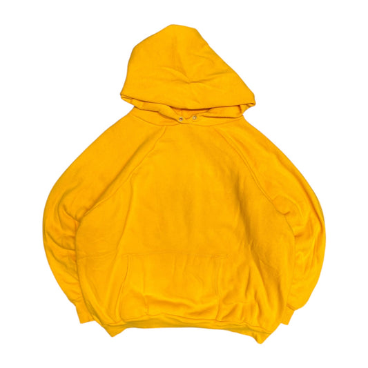 1970’s Thermal Lined Yellow Hooded Sweatshirt