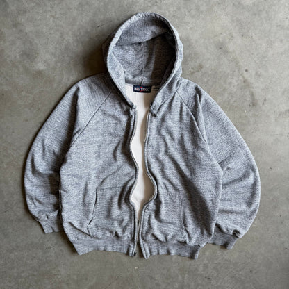 Vintage Big Yank Thermal Lined Heather Gray Hoodie